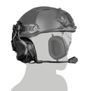 Tactical Headset with Fast Helmet Rail Adapter Dummy