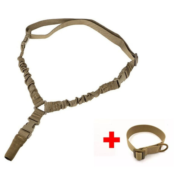 Sangle élastique 1 Point Mil-Tec - Dragonne Tactique Pour Transport D'arme