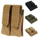 Tactical Pistol Double Magazine Pouch CQC Molle System