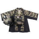 Tactical Coat Training Cloak Combat - (Tiger Stripe + Black)
