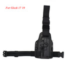 Airsoft Right Hand Drop Leg Gun Holster For GLOCK 17 Colt 1911 Beretta M9 PX4 Storm