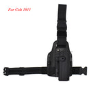 Airsoft Right Hand Drop Leg Gun Holster For GLOCK 17 Colt 1911 Beretta M9 PX4 Storm