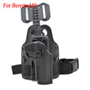 Airsoft Right Hand Drop Leg Gun Holster For GLOCK 17 Colt 1911 Beretta M9 PX4 Storm