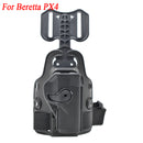 Airsoft Right Hand Drop Leg Gun Holster For GLOCK 17 Colt 1911 Beretta M9 PX4 Storm